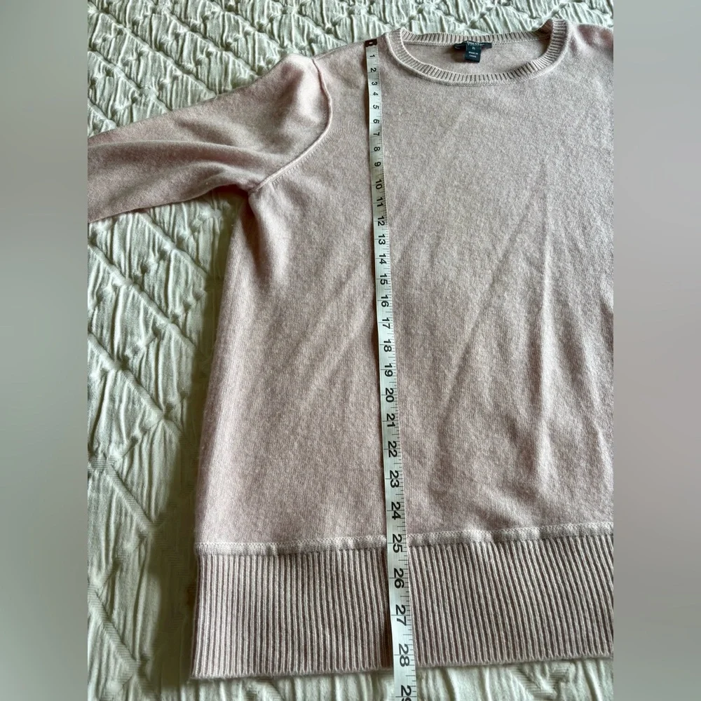 MARTHA STEWART CASHMERE BLEND CREW NECK SWEATER PULLOVER TOP‎ Sz XL PINK